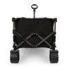 Oniva Wilderness All Terrain Outdoor Folding Wagon - Black/Gray - 4 of 4