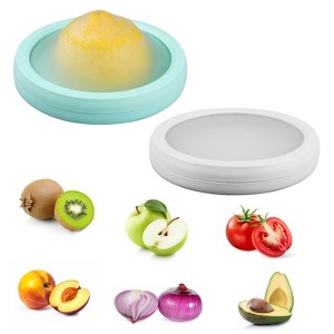 Reusable food saver for Avocado Onion Lemon Tomato - 1 of 4