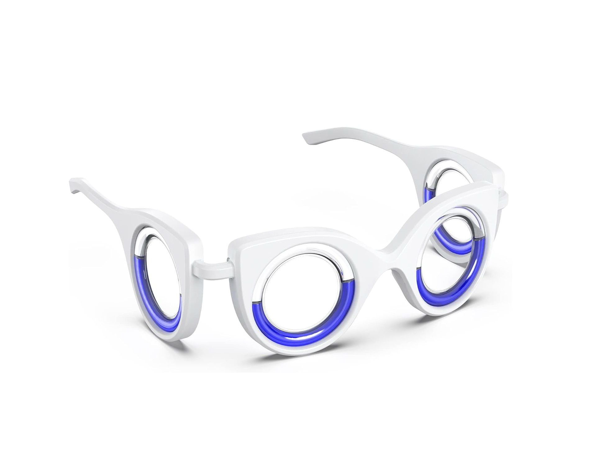 Motion Sickness Glasses - Perfect Christmas Gift for Travelers, Anti-Nausea Glasses Relieve Carsickness, Airsickness & Seasickness