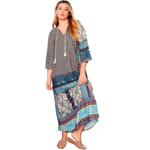 Plus Size Boho Dresses, Plus Size Boho Maxi Dresses