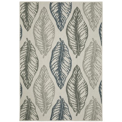Oriental Weavers Torrey 5570Y Light Grey/ Grey Indoor/Outdoor Area Rug - 3'3" x 5'