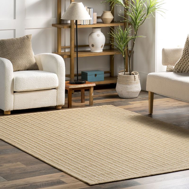 nuLOOM Lavonne Casual Sisal and Wool Area Rug, 3 of 11