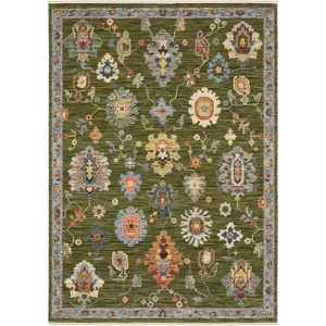 Oriental Weavers Lucca 2863E Green / Multi Indoor Area Rug - 5'3" x 7'6" - 1 of 4
