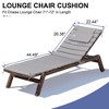 Crestlive Products Outdoor Portable Egg Rolls Chaise Lounge Cushion - 2 of 4