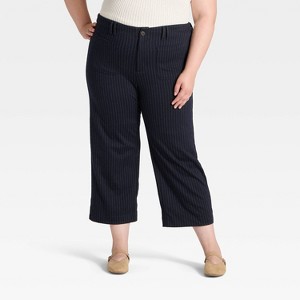 Women's High-Rise Cropped Pants - A New Day™ - 1 of 3