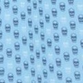blue micro skull