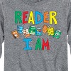 Boys' - Dr. Seuss - The Cat In The Hat Book Cover Reader I Am Long Sleeve Graphic T-Shirt - 2 of 4