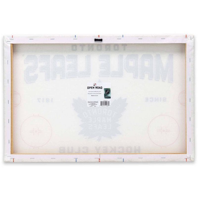 NHL Toronto Maple Leafs Rink Canvas, 3 of 5
