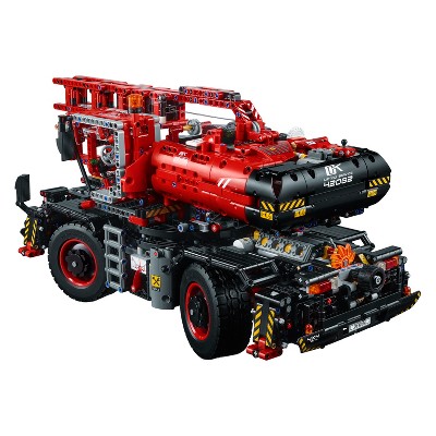 lego red crane