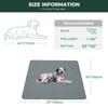 FXW Washable Pee Pads for Dogs, Puppy Pads with Super Absorbent, 1 Pack - 4 of 4