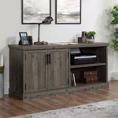 Pebble Pine Large Office Credenza with Adjustable Shelf