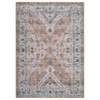 Washable Rugs Area Rug Bohemian Printed Carpet Boho Distressed Rug Low Pile Non-Slip Living Room Rug for Bedroom Office - 3 of 4