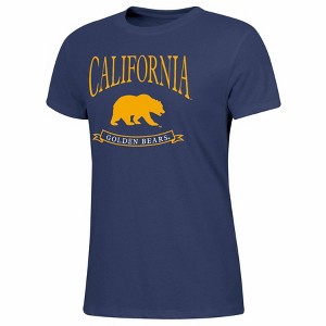 NCAA California Golden Bears Women's Crew Neck T-Shirt - 1 of 3