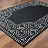 Oriental Weavers Marina 1247K Black/ Ivory Indoor/Outdoor Area Rug - 2'5" x 4'5" - 3 of 3