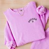 Simply Sage Market Embroidered Soccer Mom Lightweight Garment Dyed Sweatshirt - 3 of 4