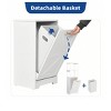 53 in Tall Bathroom Laundry Cabinet With Basket Tilt-Out Laundry Hamper Organizer Bathroom Storage Dresser For Sleeping Room, Laundry Room - 3 of 4