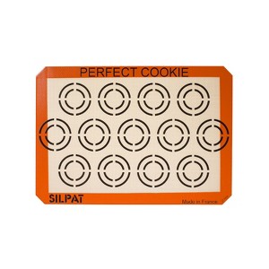 Silpat Perfect Cookie Non-Stick Silicone Baking Mat, 11-5/8" x 16-1/2" - 1 of 4