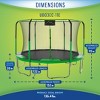 Skytric Round Trampoline Set with Premium Top-Ring Flex Frame Safety Enclosure System - 2 of 4