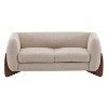 Christopher Knight Home Livia Modern Boucle Upholstered 3-Seater and 2-Seater Combined Sofa Set - 4 of 4