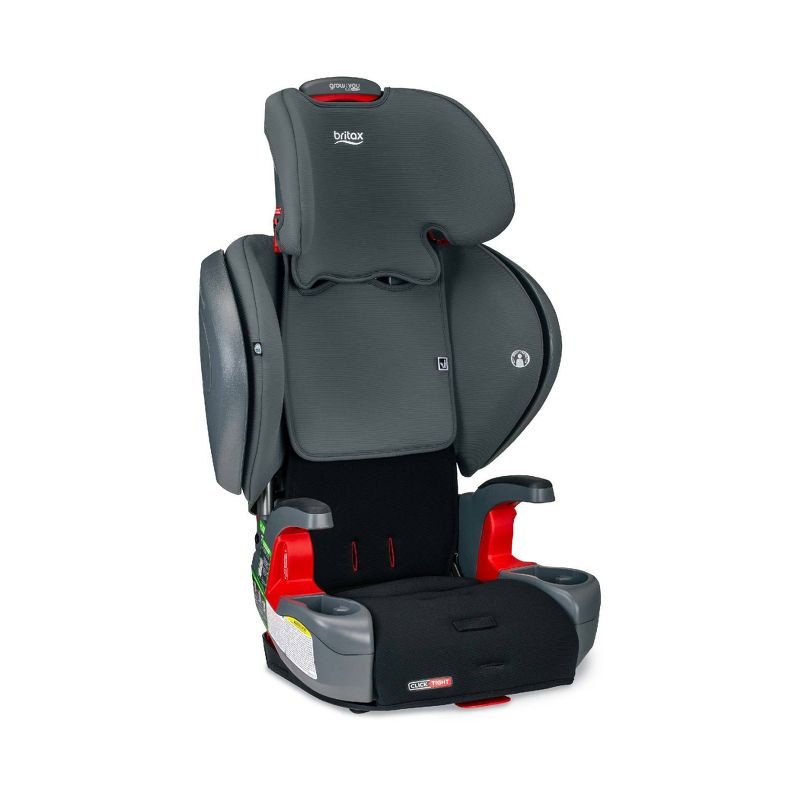 Britax Grow with You ClickTight+ Harness Ombre SafeWash Booster Car Seat - Black, 5 of 10