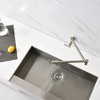 Modern Double-Handle Wall Mount Pot Filler Faucet - 4 of 4