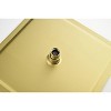 PAGED Rainfall Square Shower Head Wall Mount Shower Heads with Self Cleaning Nozzles for Bathroom - 3 of 4