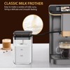 Fully Automatic Espresso Machine 20 Bar, Coffee Machine With Milk Frother Steam Wand，Built-In Grinder, 1.5l Water Tank - 3 of 4