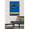 Trends International NHL St. Louis Blues - Logo 21 Framed Wall Poster Prints - 2 of 4