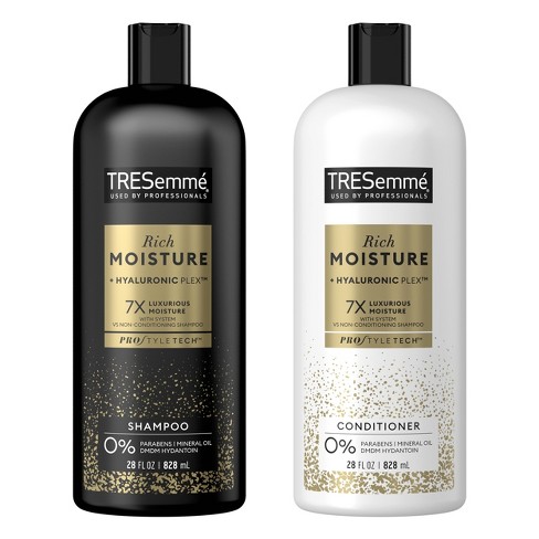 Tidsplan partiskhed Sinis Tresemme Moisture Rich Shampoo & Conditioner Set - 28 Fl Oz/ 2ct : Target