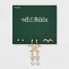 Celestial Droplet Earring Set 3pc - Wild Fable™ Gold - 2 of 3