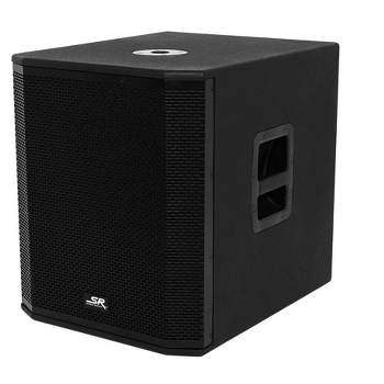 Stage Right by Monoprice LM15A 1000W 15in Powered Subwoofer Speaker with Class D and DSP