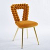 NicBex  Set of 2  Modern Dining Chairs with Plush Cushions,Armless Chairs with Metal Frame  for Kitchen,Living Room - 4 of 4