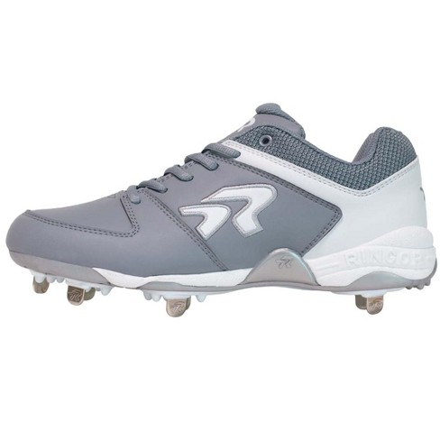 White ringor deals metal softball cleats