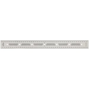 JessEm 07416 Stainless Steel 450mm Precision Ruler with Patented Flex Grip and Fade-Resistant Markings - 1 of 1