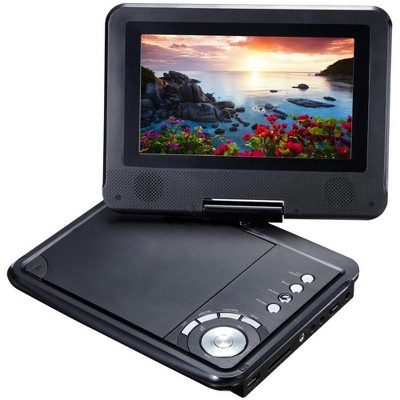 Impecca 7” Portable DVD Player with Flip and 270 Swivel Widescreen