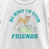 Girl's Bambi Be Kind to Your Friends T-Shirt - 2 of 4