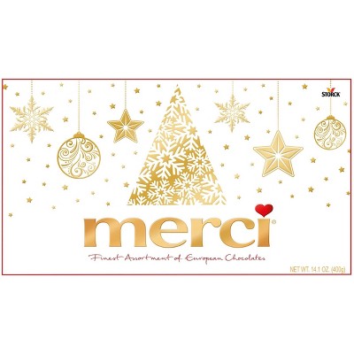 Merci Holiday European Chocolate Assortment - 14.1oz