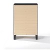 PAGED Dresser with 5 Drawers Classic Style Storage Drawers with Sleek Single Pull Knob Hardware for Living Room, Hallway, Office - 4 of 4