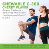 DaVinci Labs Chewable C300 - Vitamin C Supplement to Support Immune Health, Cholesterol and More* - Gluten-Free - Cherry Flavor - 90 Tablets - 3 of 4