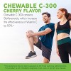 DaVinci Labs Chewable C300 - Vitamin C Supplement to Support Immune Health, Cholesterol and More* - Gluten-Free - Cherry Flavor - 90 Tablets - image 3 of 4