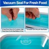 5 Star Super Deals Collapsible Stackable Food Storage Containers 4pc Silicone Portable Leak Proof Airtight Boxes with Durable & Space-Saving - 2 of 4