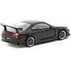 Nissan Silvia (S15) VERTEX RHD (Right Hand Drive) "PRIX-TONNDERU" Black "Global64" Series 1/64 Diecast Model Car by Tarmac Works - 3 of 4