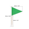 Unique Bargains Small Labeling Marking Cocktail Party Decor Flag Toothpick 100 Pcs - 2 of 4