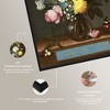 Art Remedy Ambrosius Bosschaert the Elder - Bouquet of Flower in a glass vase Classical vintage floral vase wall art Framed - 4 of 4