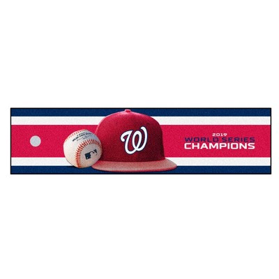 MLB Washington Nationals World Series Champions 1.5'x6' Putting Mat - Green