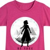 Girls' - Frozen 2 - Elsa Be Free Fitted Short Sleeve Graphic T-Shirt - 2 of 4
