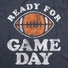 Mens Ready For Game Day T Shirt Funny Football Lovers Gridiron Tee For Guys - Crazy Dog Men's T Shirt - 2 of 4