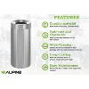 Alpine Industries Commercial Indoor Trash Can 27 Gallon Stainless Steel (475-27) - 4 of 4