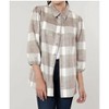 Women's PLAID SHACKET - DOLCE CABO - image 4 of 4