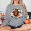 Simply Sage Market Women's  Garment Dyed Graphic Sweatshirt I Mean Boo Longhorn Cow - 2 of 4